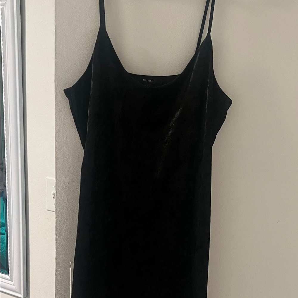 Forever 21 Midnight Velvet Dress